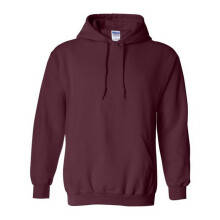 (5XL, Maroon) Gildan Heavy Blend Adult Unisex Hooded Sweatshirt / Hoodie