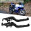 CNC Aluminium Bremsgriff schwarz Motorrad 9