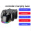 For Game Controller Charging Dual  Indicator Light Controller BlueLight Wireless Game Controller ChargingBase Part,B 4