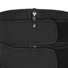 Sport Taillengürtel, Polyester, Unisex, Schwarz, L