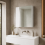 Balterley 600 75 25 MIRROR UNIT GLWHT 4