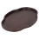Teetablett aus Bambus, Walnussfarbe, 36,8x25,7x2,5 8