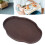 Teetablett aus Bambus, Walnussfarbe, 36,8x25,7x2,5 18