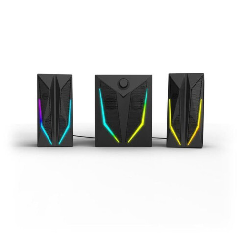 2.1 luidspreker kit - URAGE - BLAST-R 621 - 20 W - RGB - USB-C/Jack 3,5 mm