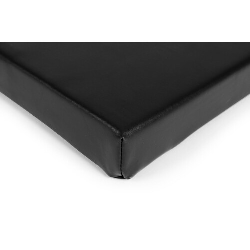 Sort gymnastikkmadrass for kondisjonsøvelser, 182x60cm 2