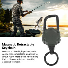 Magnetischer Schlüsselanhänger mit Edelstahl,