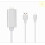 (silver)Cavo Adattatore Micro Usb A Hdmi Tv Mhl per Max Hd Completo 1