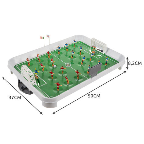 XXL Spring Tafelvoetbalspel - 22 Spelers, Groot Formaat
