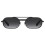 Moschino Aurinkolasit - MOSCHINO - MOS198/S - Musta - Metalli - Soikea 55/18/140 2