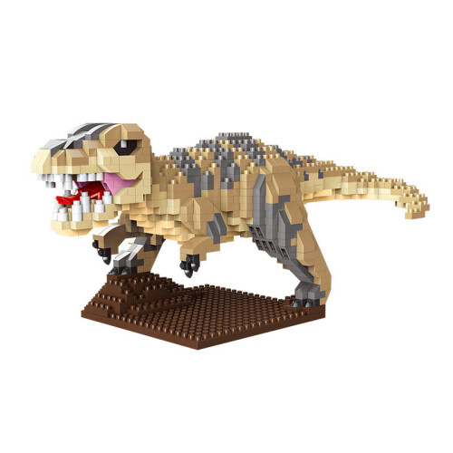 (StyleC)Dinosaur Building Blocks Toys For Cognitive Development And Diy Crafting Kids For 1