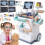 Kinder-Arztkoffer mit Trolley, EKG, 26-teilig 2