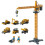 Ensemble camion de chantier avec grue et accessoires 4