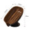 Grain Wooden Elegant Soap Container With Suction Base For Daily Use Bathroom 10
