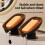 Grain Wooden Elegant Soap Container With Suction Base For Daily Use Bathroom 3