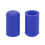 10er Set Silikonschlauchkappen 12mm Blau 11