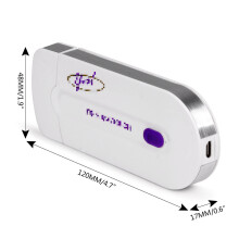 Depiladora eléctrica inalámbrica para mujer con sensor de movimiento para piernas y axilas