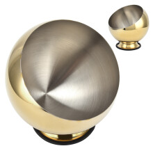 Gewürzschale mit Sockel Gold Edelstahl 304