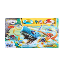 Monster Jam Mini Jams Megalodon Carrier Set