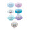 Kandy Toys Yeti Squishy Bao Buns In Dumpling Assortment 2