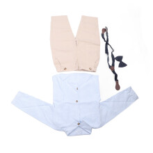 Jungen Anzug Langarm Hemd Blau 100cm Set