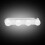 LED-Kosmetikspiegelleuchten, 4er-Set, 5