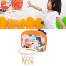 Höhenverstellbarer Basketballkorb Dino, Saugnapf,