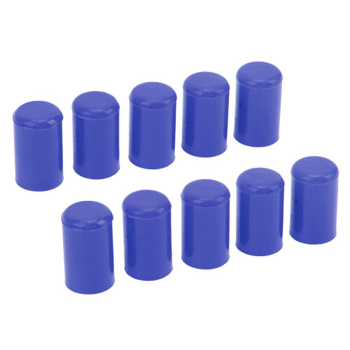 Schlauchstopper 12mm Silikon Blau universal 10