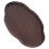 Teetablett aus Bambus, Walnussfarbe, 36,8x25,7x2,5 8