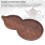 Bambus Teetablett Kürbis 24x12,8cm Teeuntersetzer 1