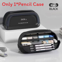 (Black) Stationery Material Oxford Organizer With Magnetic Closure Teens For Fashion