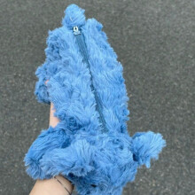 Elephant Plush Cute Pen Bag With Soft Fabric Material For School Use And Travel