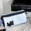 Pouch Stationery Minimalist With Cat And Letter Pattern Design For School Use 5