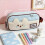 Pencil Cute Cat Case With Polyester Material For Students And Storage Efficiency 7