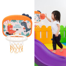 Höhenverstellbarer Basketballkorb Dino, Saugnapf,
