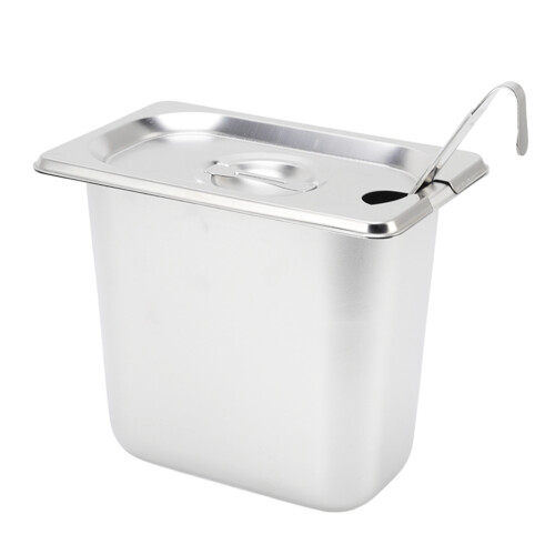 Gewürzregal Edelstahl 8 Töpfe Gastro Ständer