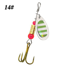 (Style 11)Spinner Lures Metal Bait Set Rotating Sequins Fishing Lure Spoon Lures For Pike Trout Bass Perch Salmon