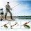 (Style 1)Spinnerköder Metallköder Set rotierende Pailletten Angelköder Spoonköder für Hecht Forelle Barsch Lachs Barsch 9