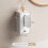 (White 21.5cm)Organizer per tessuti da parete con design impermeabile per casa e uso commerciale 3