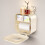 (White Double)Plastic Wallmounted Toilet Paper Dispenser With Waterproof Material For Storage Bathroom 4
