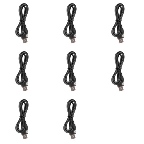 8X USB auf 3.5Mm  Klinke 5V  Stromkabel Netzkabel 1