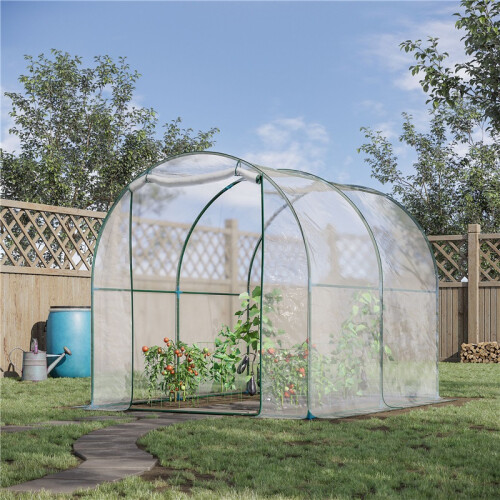 Walk-in Polytunnel Greenhouse 2.5x2m 1