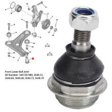 Vorderes Kugelgelenk 2St 3640.68 C4 04-11