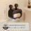 (Black Single)Waterproof Adhesive Tissue Box With Visible Window For Kitchen Restroom Storage 14