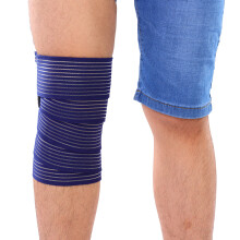 Sportbandage Kompression 180cm Blau