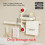 (Red 3 In 1)Cute Style Suction Cup Shelf With Rotatable Design For Kitchen Organization Counter 1