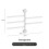 (5 Poles Clear)Retro Wall Mounted Storage Rack With Suction Cups For Kitchen Organizers Bathroom 1