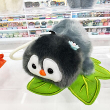 (Green)Brinquedo de pelúcia coleção pinguim com folhas e flores decoração para presente crianças