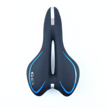 (BlackBlue)Coussin silicone gel selle vélo siège confortable pour vélo route montagne