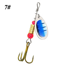(Style 5)Spinner Lures Metal Bait Set Rotating Sequins Fishing Lure Spoon Lures For Pike Trout Bass Perch Salmon