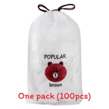 One Time Plastic Wrap Cover With High Elasticity Stretch Cord Refrigerator For